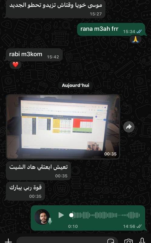 تعيش ابعتلي هاد الشيت. قوة ربي يبارك